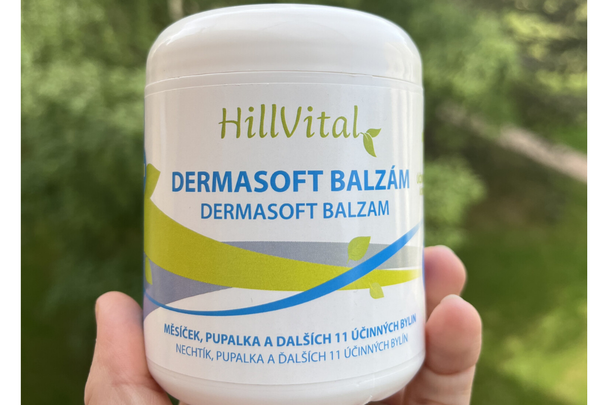 Testování přírodního krému Dermasoft od HillVital